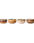 70s ceramics: dessert bowls harbour (set of 4)