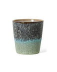 70s ceramics: coffee mug, thicket