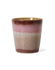 70s ceramics: coffee mug, bloom