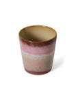 70s ceramics: coffee mug, bloom