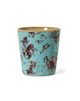 70s ceramics: coffee mug, patina