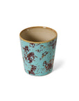 70s ceramics: coffee mug, patina