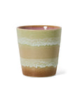 70s ceramics: coffee mug, umber