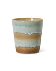 70s ceramics: coffee mug, skyline