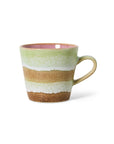 70s ceramics: americano mug, umber