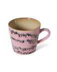 70s ceramics: cappuccino mug, bubble