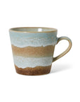 70s ceramics: cappuccino mug, skyline