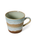 70s ceramics: cappuccino mug, skyline