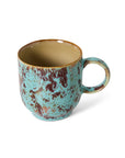 70s ceramics: café mug, patina