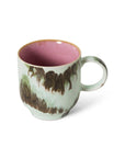 70s ceramics: café mug, tide