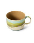 70s ceramics: tea cup, glint