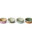 70s ceramics: tapas bowls, renaissance (set of 4)
