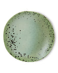 70s ceramics: side plates, fleck (set of 2)
