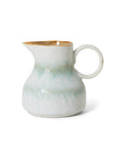 70s ceramics: milk jug, petal