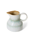 70s ceramics: milk jug, petal