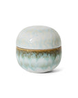 70s ceramics: sugar pot, petal
