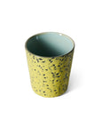 70s ceramics: coffee mug, corn