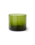 Tube glass olive