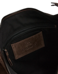 SamaraMBG Bag, Suede, Dark Brown