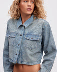 NadivaGZ Jacket Mid Blue Washed