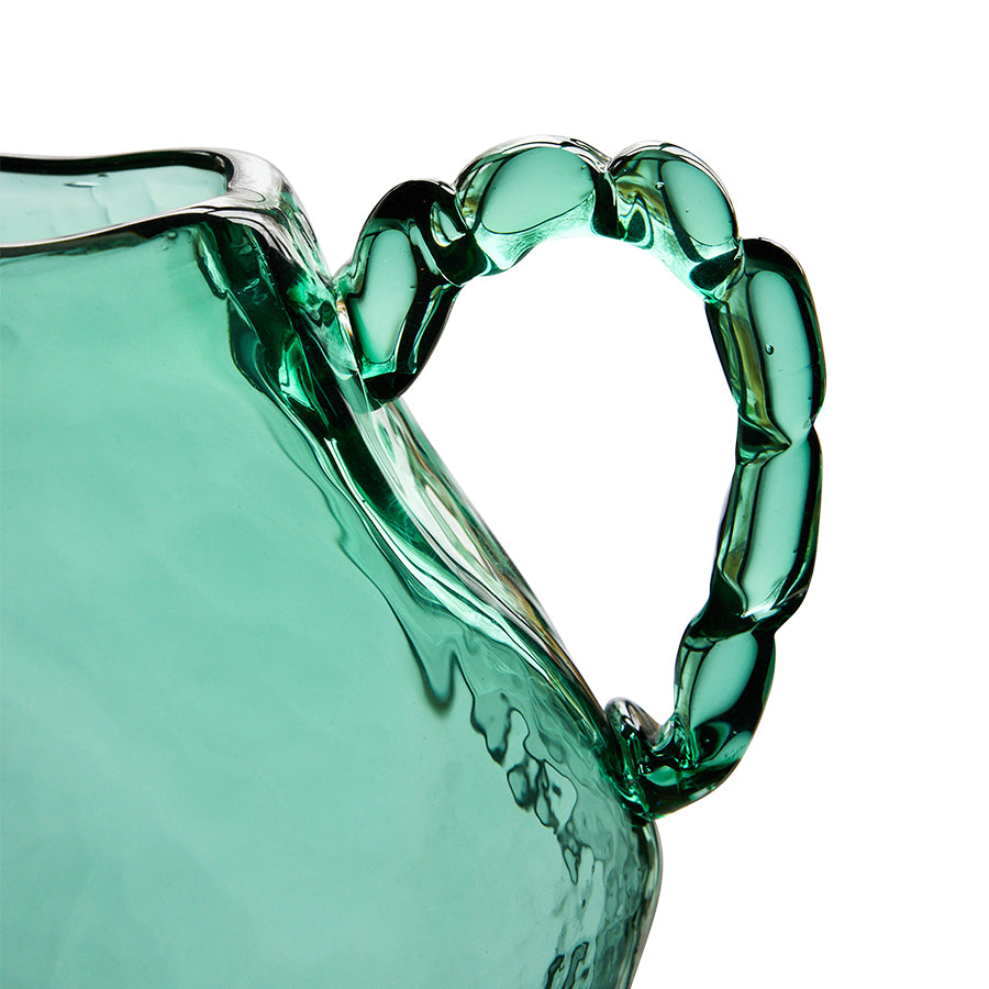 Gemstone amfora vase, sapphire