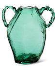 Gemstone amfora vase, sapphire