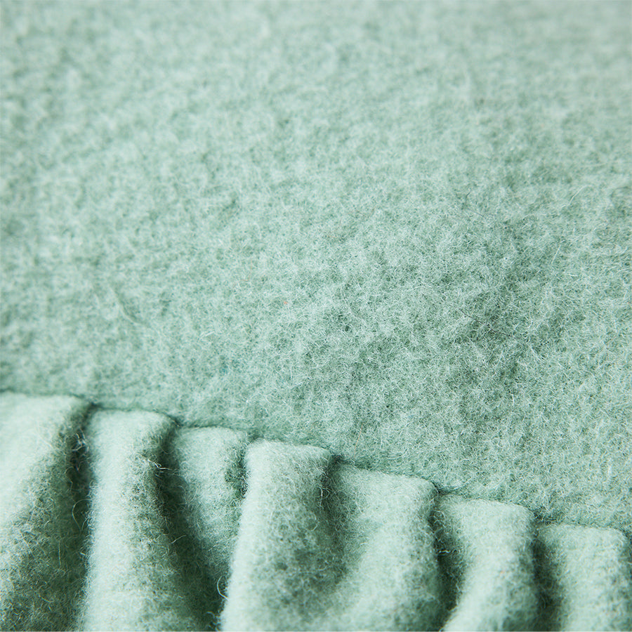 Felt cushion, mint 60x40cm