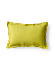 Linen cushion, lemongrass 50x30cm