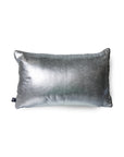 Kussen, WRINKLED CUSHION SILVER NEW AGE (25X40), zilver