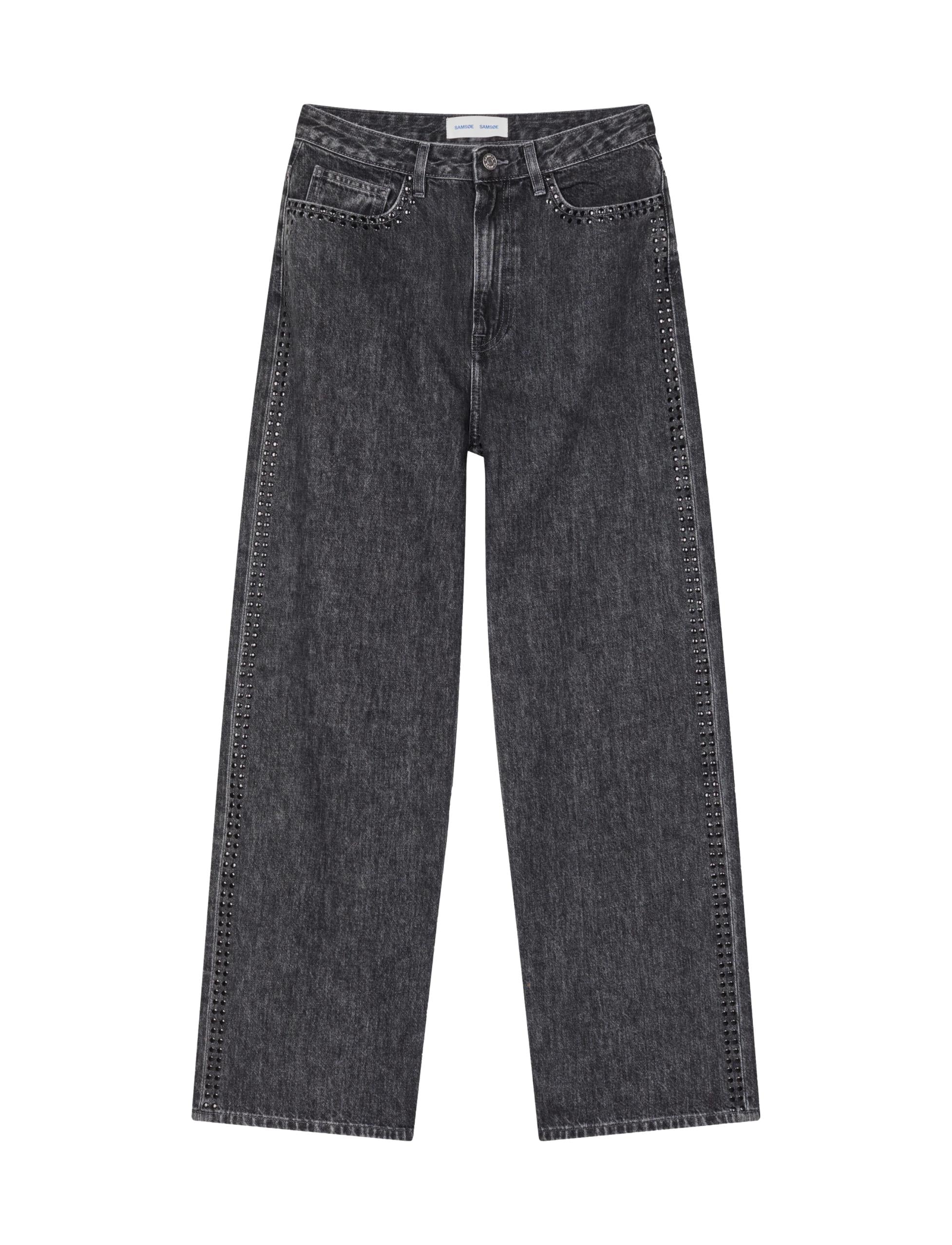 Sashelly Jeans Studs, Grey Cloud