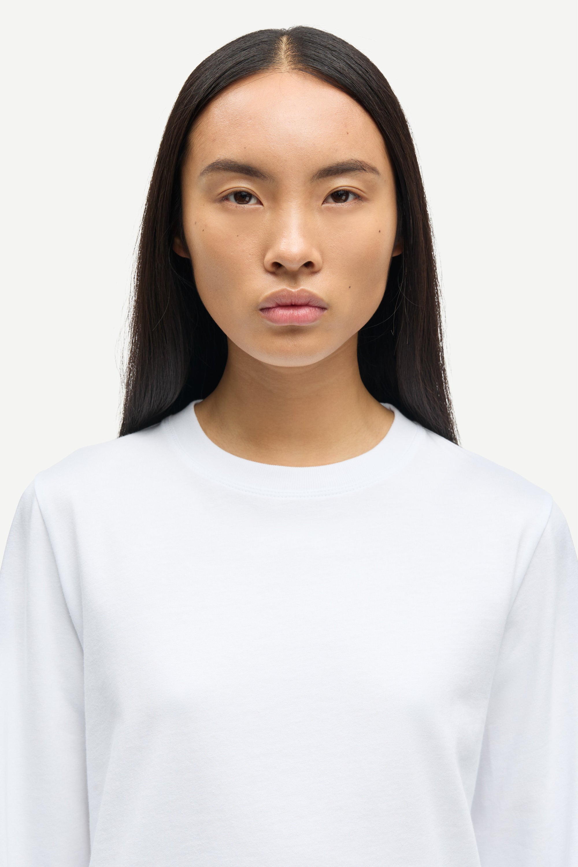 Sacamino ls t-shirt, White