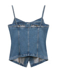 Savalto top, Sephia blue