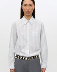 Salova pocket shirt, Dusty Blue St.