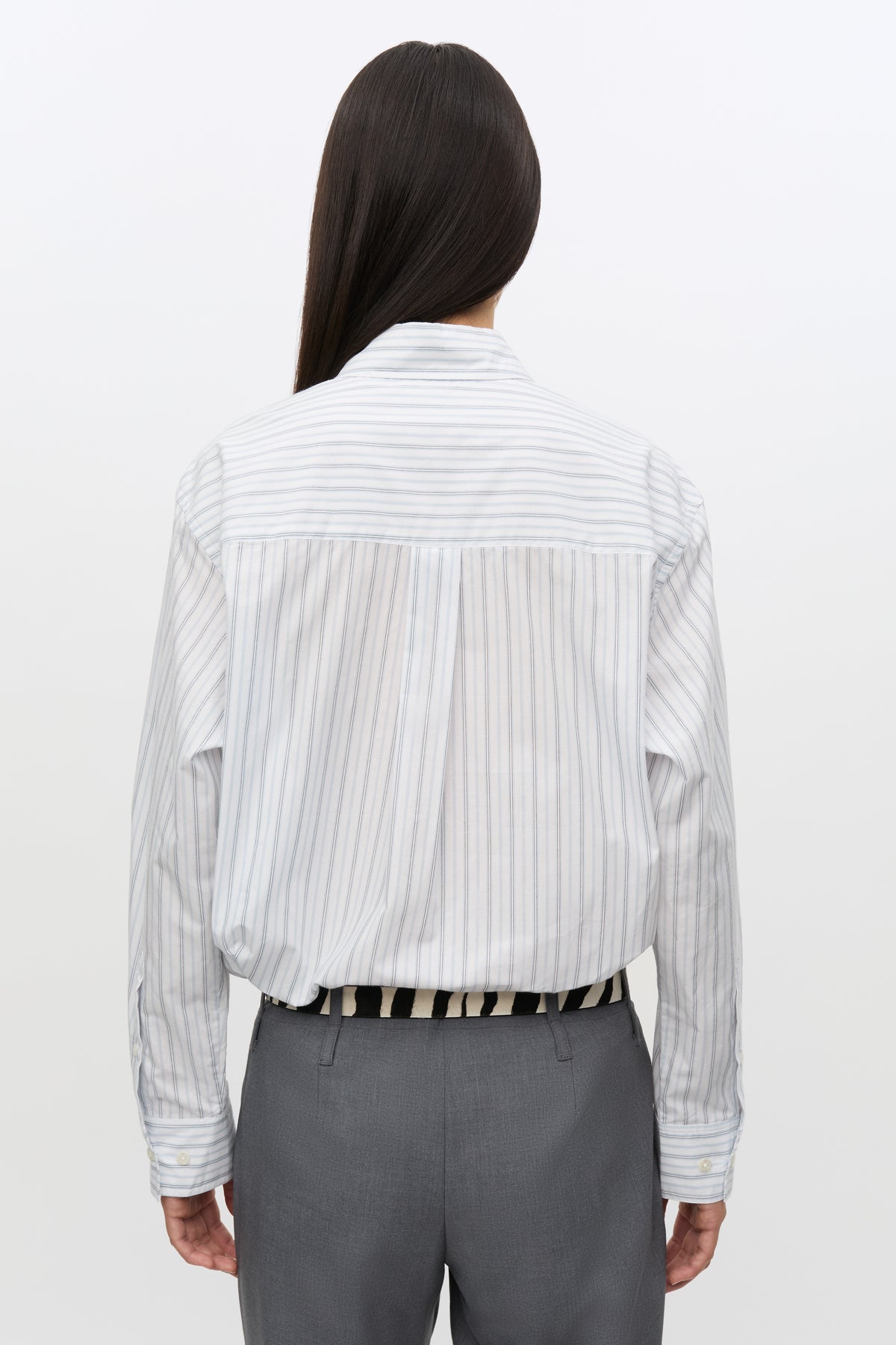 Salova pocket shirt, Dusty Blue St.
