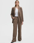 PaulaGZ MW Wide Pants Walnut